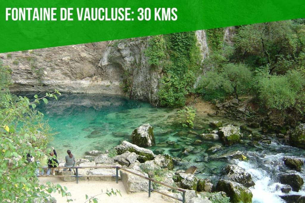 Villa Santa - Piscine - Wi-Fi - Proche Ventoux - Ideal Cyclistes Mormoiron Екстериор снимка